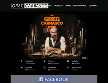 Tablet Screenshot of gregcarrasco.com